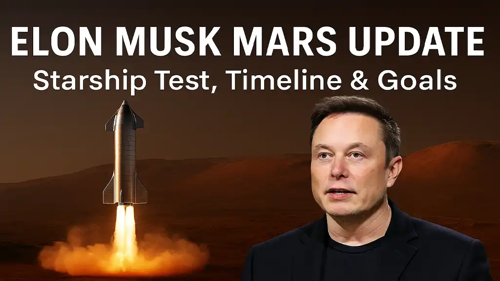 Elon Musk Mars Update