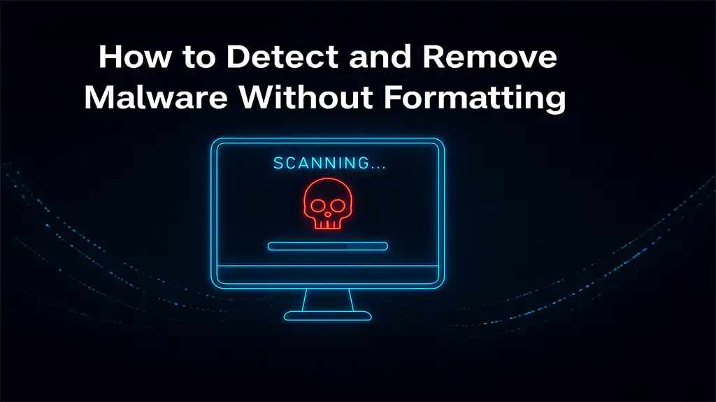 remove malware without formatting
