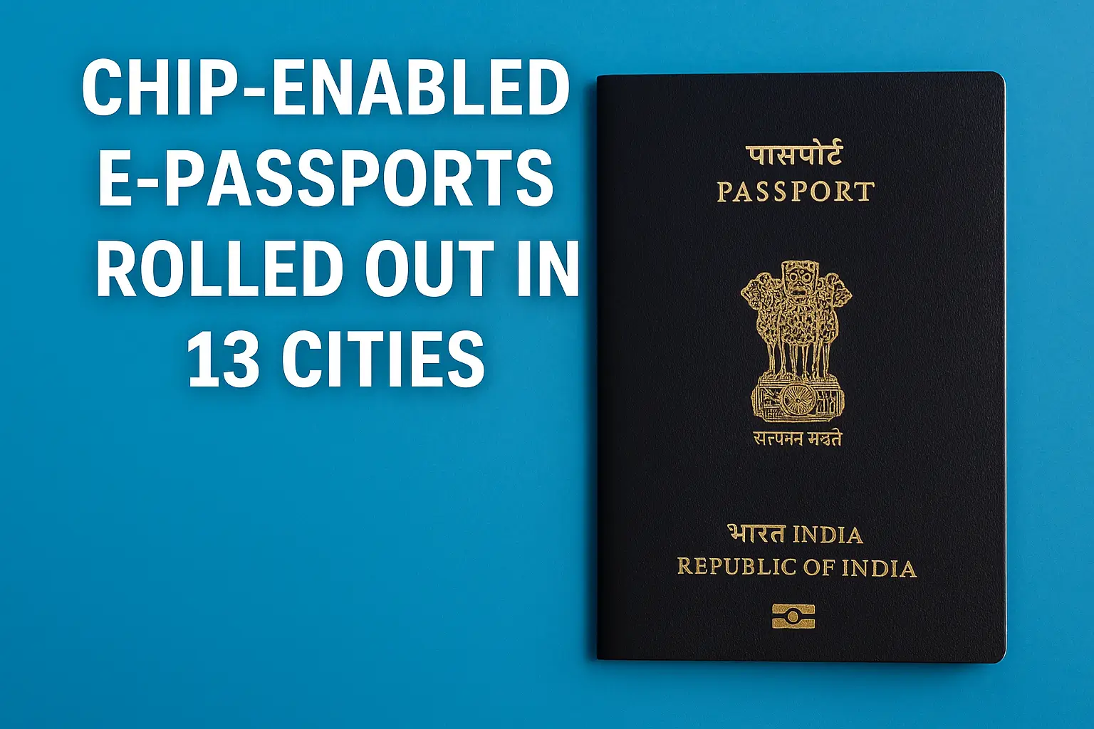 chip-enabled e-passports India