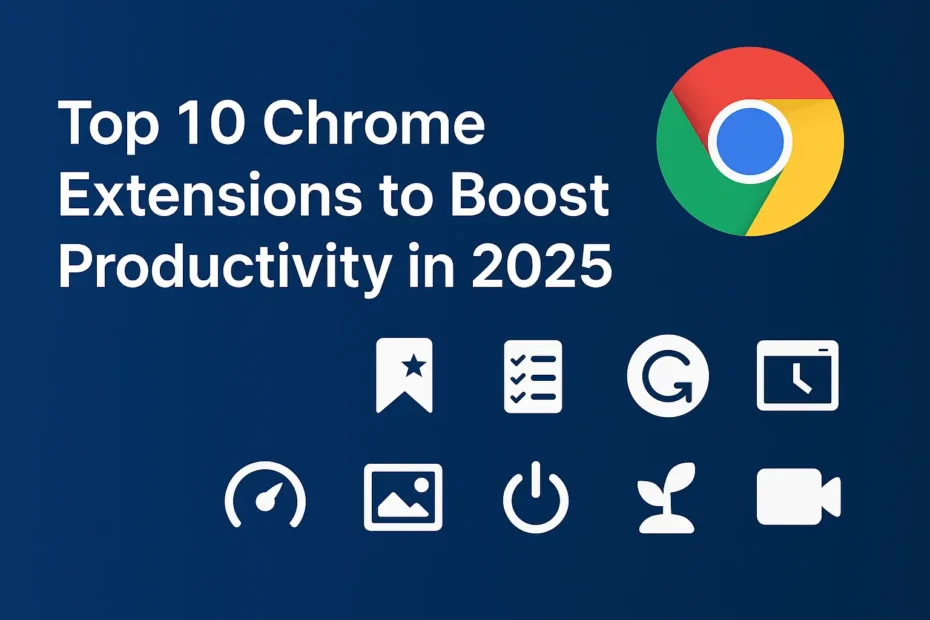 Chrome productivity extensions