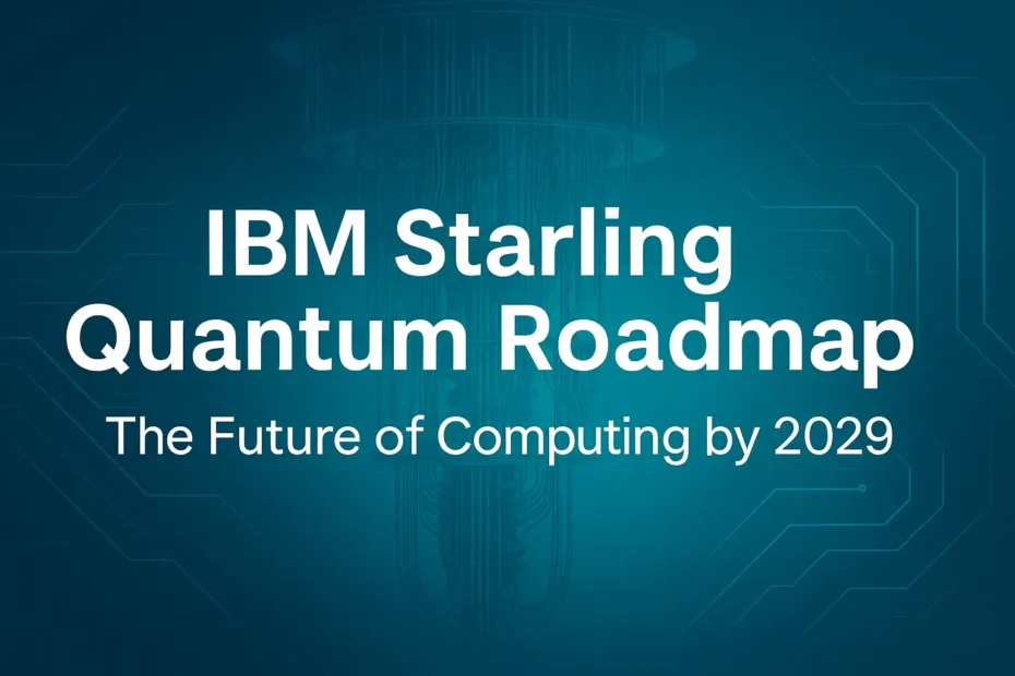 IBM Starling Quantum Roadmap – The Future of Computing by 2029