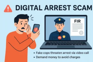 Digital Arrest Scam India – Fake Video Call Police Fraud