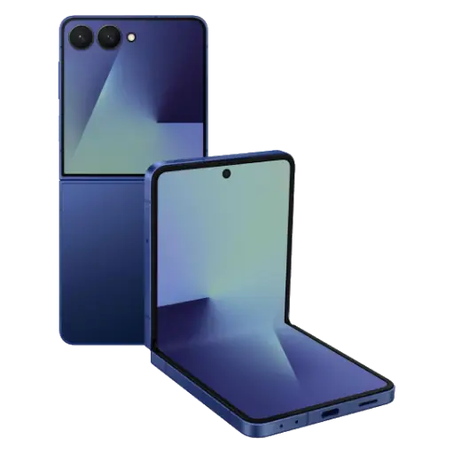 Samsung Galaxy Z Flip 7 folded design and FlexWindow scree