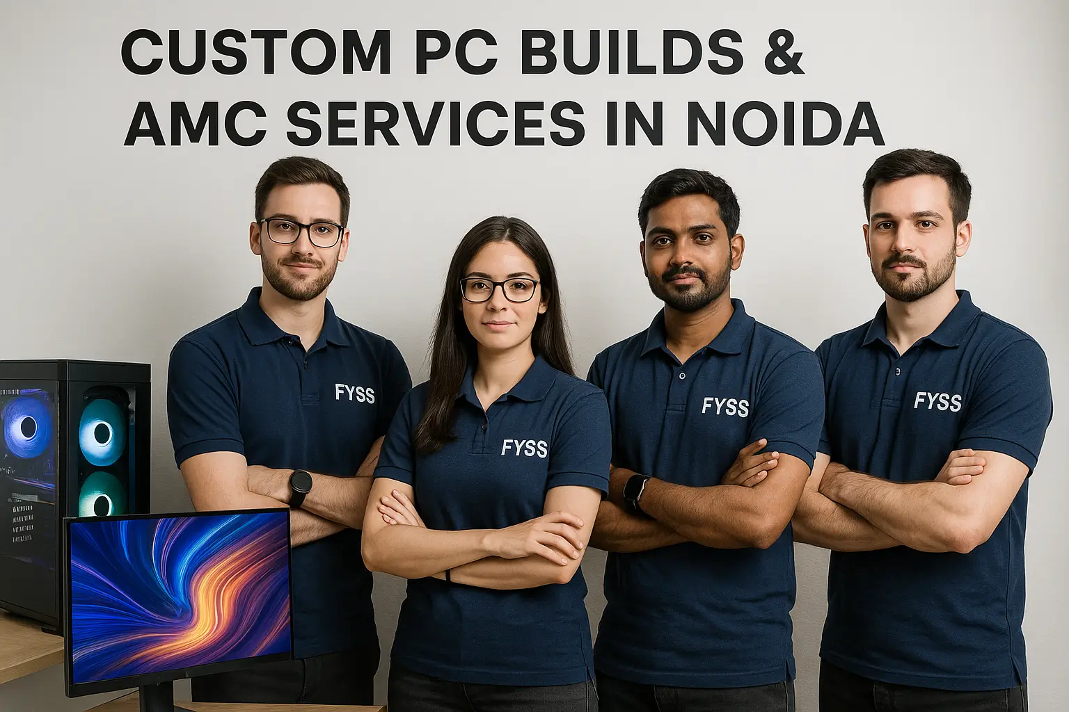 Custom PC Builds & AMC Services in Noida – FYSS Support Team