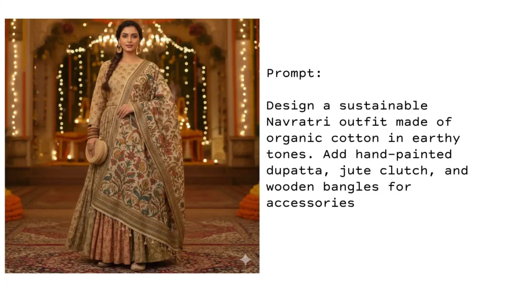 Eco-Friendly Navratri Outfit
