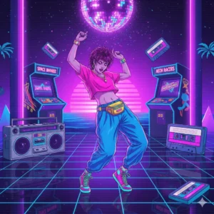 Retro 80s Neon Prompt