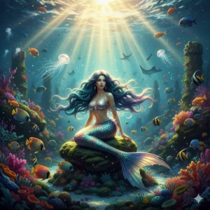 Underwater Mermaid Prompt