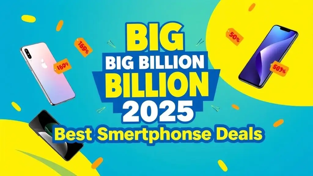 Big Billion Days Sale 2025 – Best smartphone deals on iPhone 16 Pro, Google Pixel 9, Samsung Galaxy S25 Ultra, and more.