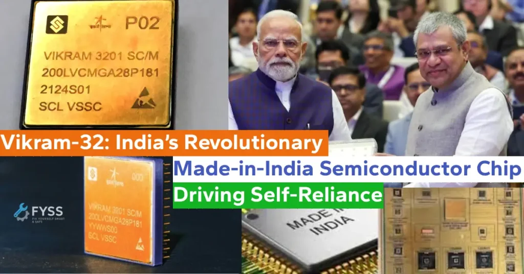 Vikram-32, India’s first revolutionary Made-in-India semiconductor chip developed by ISRO