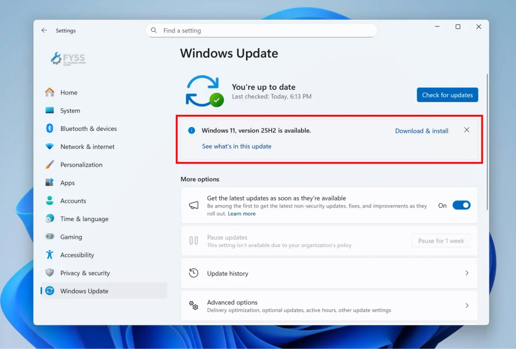 Windows 11 25H2 update 2025 release date, features, and changes